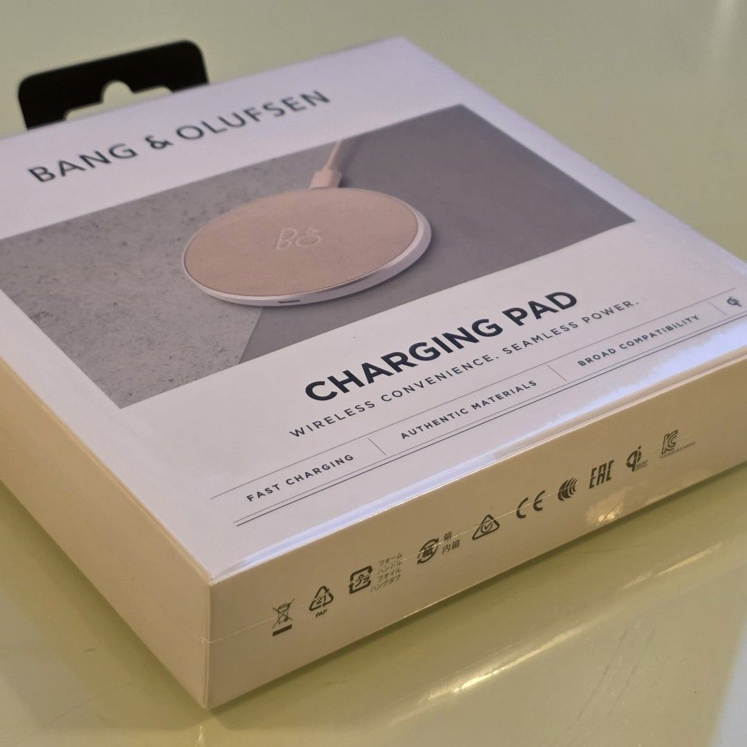 Bang & Olufsen Beoplay Charging Pad Limestone (Category: Headphones & Headsets) located in Quezon City. Submitted by ezekielcruz (Listing ID 1446305751, Image 2). Description: - Bnew, Never Been Opened (Sealed) - Authentic - Bang & Olufsen Beoplay Charging Pad in Limestone - Effortless wireless charging for Qi-enabled devices - Supports fast charging for quick power-ups - Crafted with authentic, premium materials - Elegant design that complements