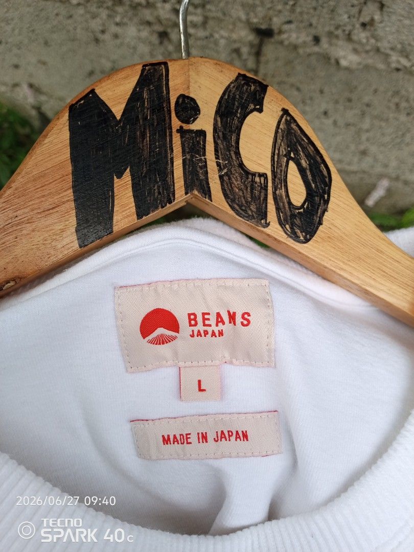 BEAMS JAPAN STRETCHABLE LOOSEFIT TEE (Category: Tshirts & Polo Shirts ) located in Bislig. Submitted by micoy22 (Listing ID 1446171028, Image 3). Description: FOR SALE #PTPADMINTHANKS 600+SF BEAMS OVERSIZE STRETCHABLE TEE MADE IN JAPAN SIZE LARGE ON TAG WAISTLINE 23 LENGTH 31 GOOD AS NEW COLOR RATE 10/10 UNLI VOUCH BISLIG CITY SDS .