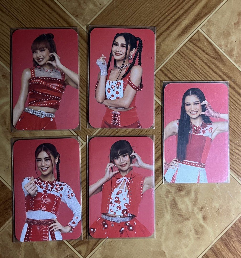 BINI x Jollibee Photocards (Category: Raw Singles) located in Manila. Submitted by i07eli (Listing ID 1446332874, Image 1). Description: ₱100 each (bilhin niyo na po, please! 😔) message me on instagram: i07eli mop: GCash dop: payo/ 3 days dop mod: Lalamove.