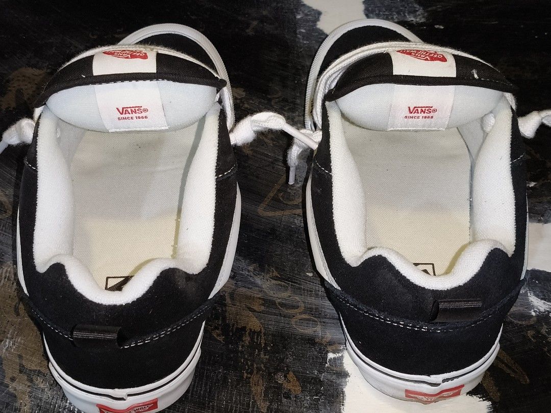Brand new Vans Knu Skool (Category: Sneakers) located in Marikina City. Submitted by jamvg (Listing ID 1446323700, Image 2). Description: -Bought in Vans SM Megamall -Meron original box, pero nawala po tag. -No marks / scratches -Not yet used, so the upper cushion is still fluffy NEGOTIABLE.
