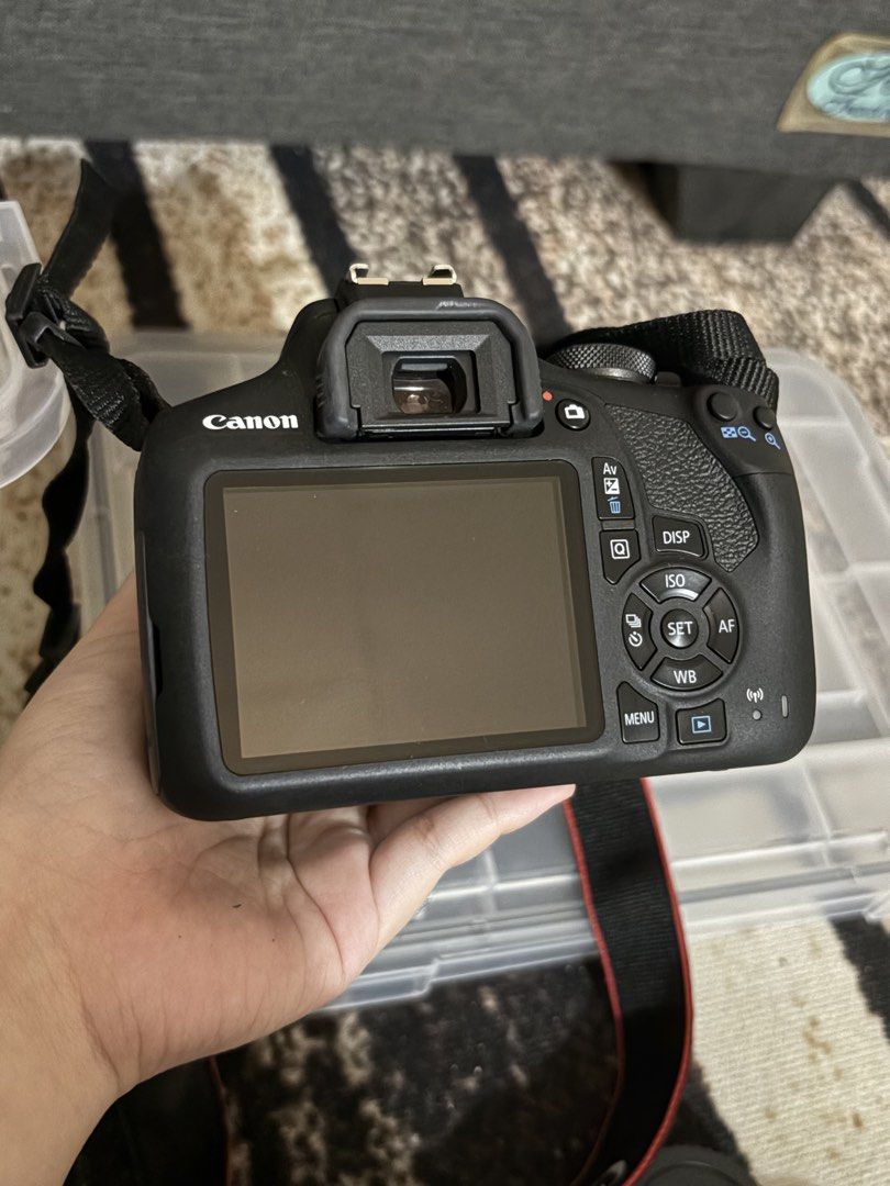 Canon EOS 1500D DSLR Camera Kit with 2 Lenses (Category: Cameras) located in Imus. Submitted by k_c2277 (Listing ID 1446299182, Image 3). Description: Purchased last year Includes: ✔ Canon EOS 1500D Body ✔ Canon 18-55mm kit Lens ✔️ Canon efs 55-250mm f/4-5.6 IS for capturing the moon if max zoom and other farther subjects ✔ Original Canon Battery ✔ Original Canon Charger ✔ Canon Neck Strap ✔ Camera Bag ✔️ Lens Hood ✔ 1 pc 32gb memory card.