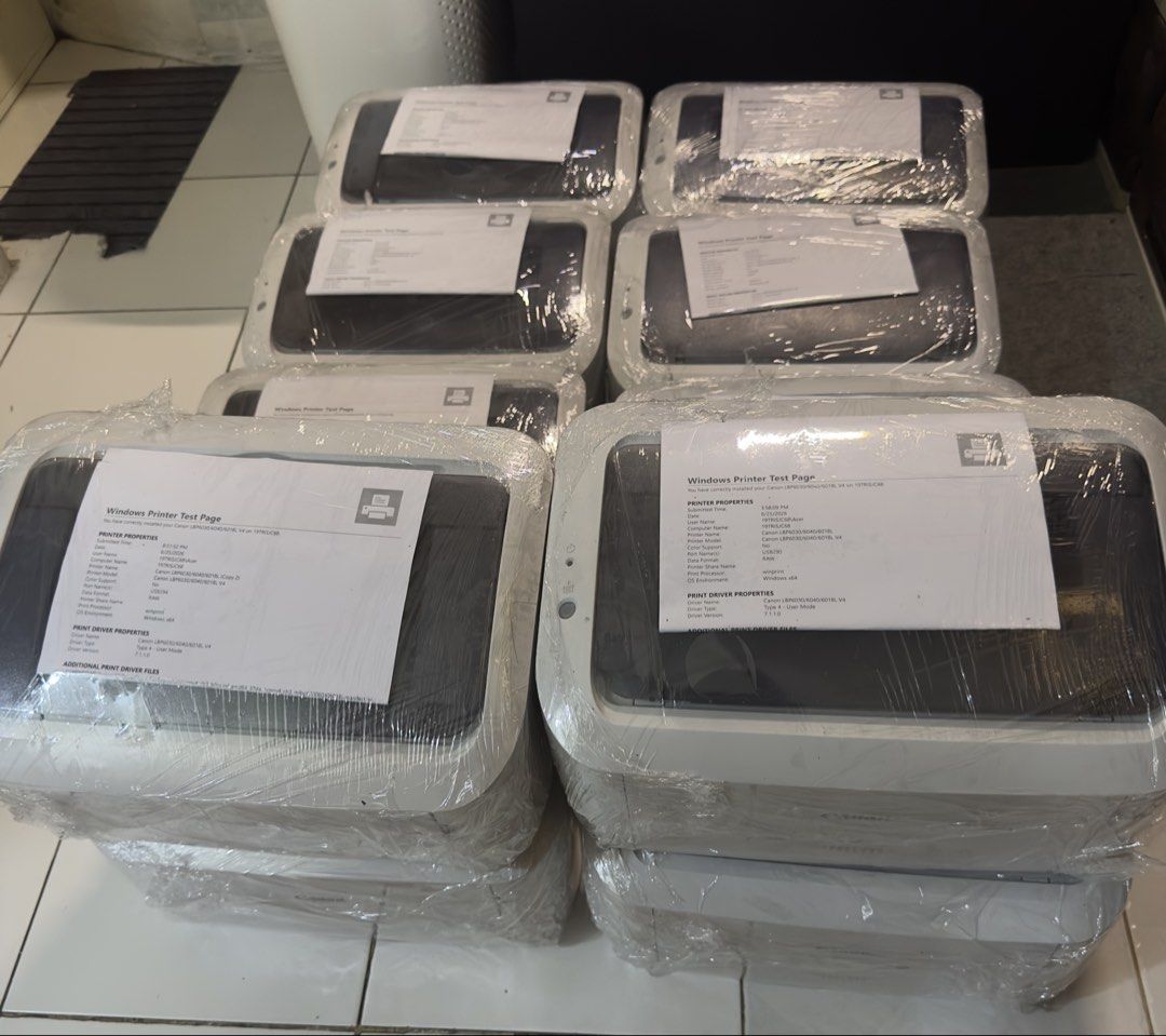 canon LBP6030 Laser Printer - Windows Printer Test Page (Category: Printers, Scanners & Copiers) located in Makati City. Submitted by jtechs (Listing ID 1446308672, Image 1). Description: - canon LBP6030 laser printers 325a or 85a toner cartridge with usb cord power cord - Sealed in plastic wrap - Includes Windows Printer Test Page - Perfect for office or home use - Limited stock, get yours now! - More units available upon request.