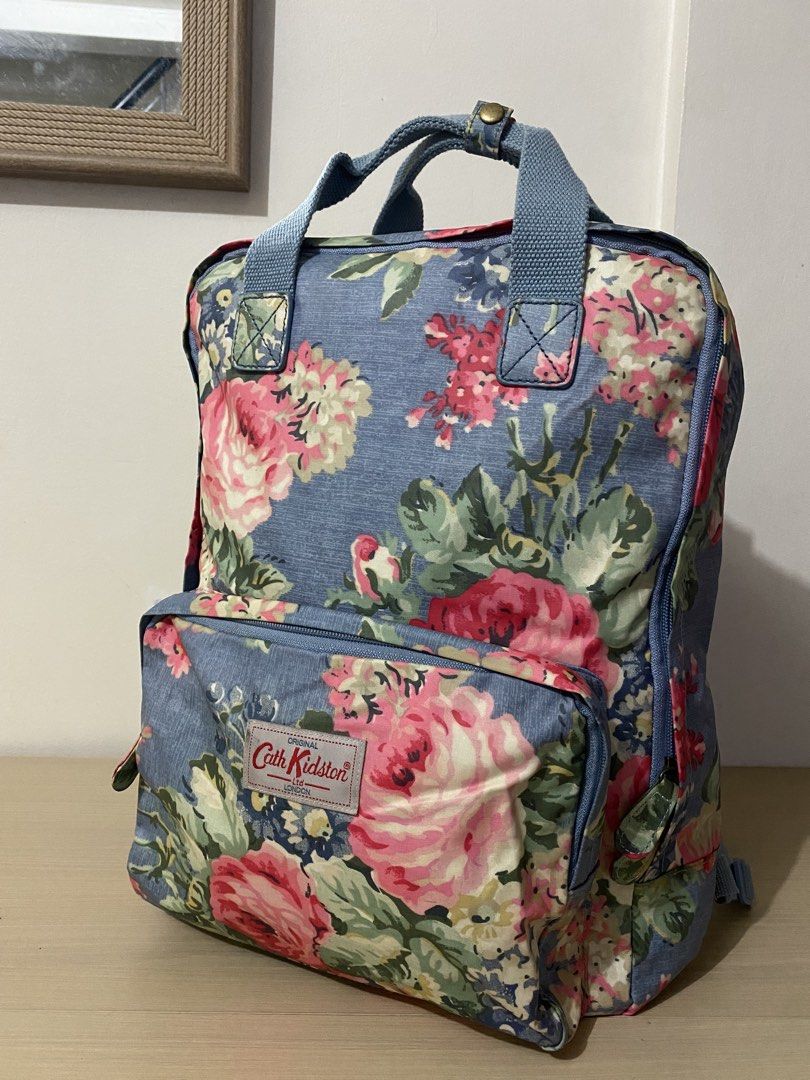 Cath Kidston Backpack w/ Padded Laptop Compartment (Category: Backpacks) located in Cavite. Submitted by chubbsavenue (Listing ID 1446261974, Image 2). Description: .