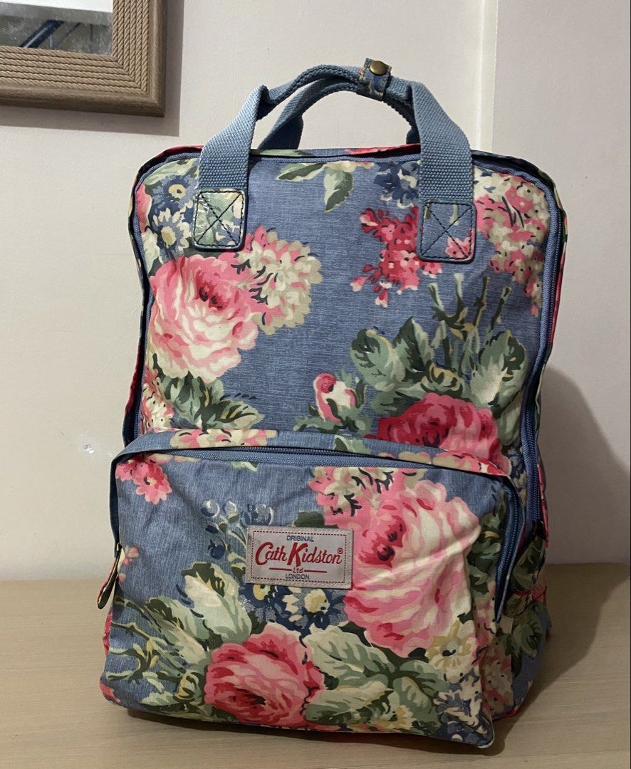 Cath Kidston Backpack w/ Padded Laptop Compartment (Category: Backpacks) located in Cavite. Submitted by chubbsavenue (Listing ID 1446261974, Image 1). Description: .