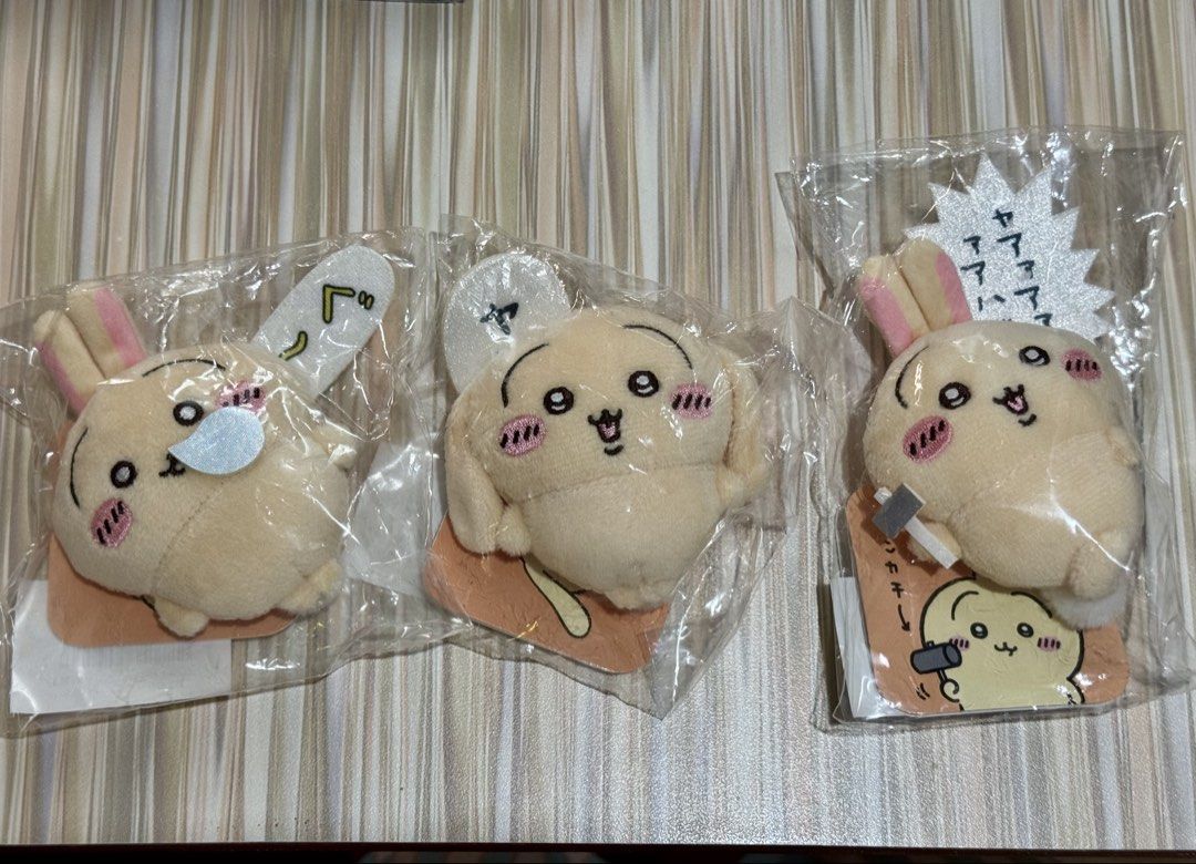 chiikawa usagi brooch （分類：絨毛玩具）位於 Hong Kong。 由 f0re5t 提交（商品編號 1446306639，圖片 1）。簡介： $28 each。