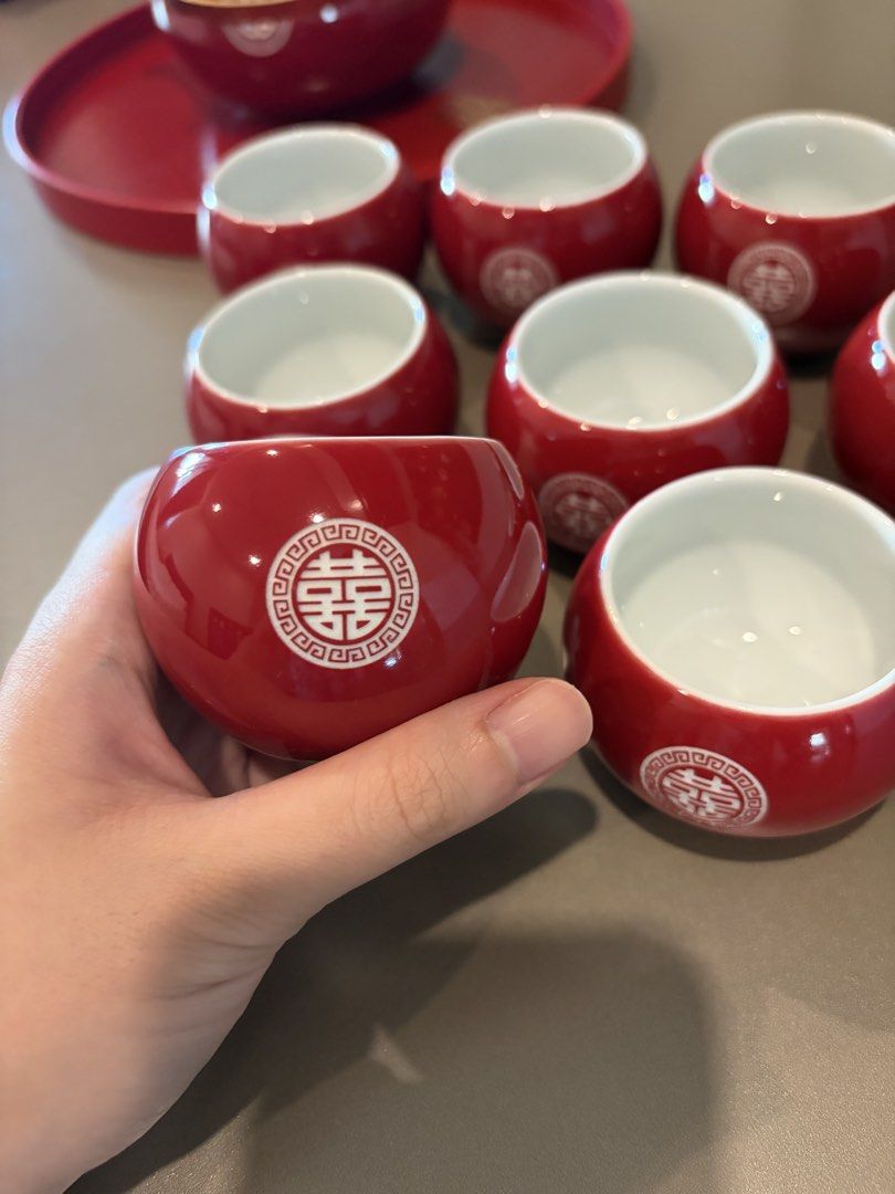 Chinese tea ceremony wedding set493805957945774082