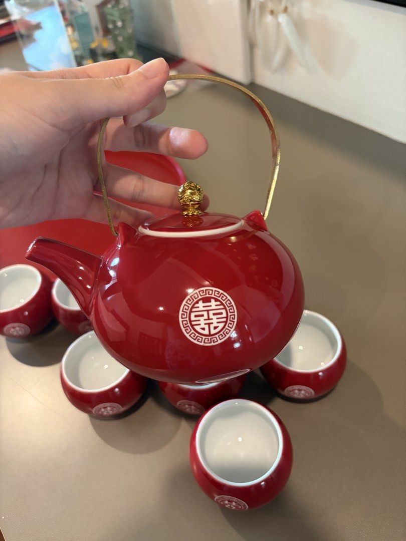Chinese tea ceremony wedding set493805957945774083
