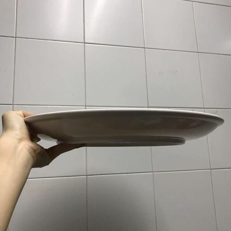Circular Large White Melamine White Yu Sheng Dish Plate494081506930206721