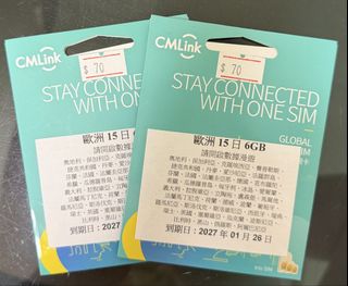 CMLink Data SIM Card506453665031792640