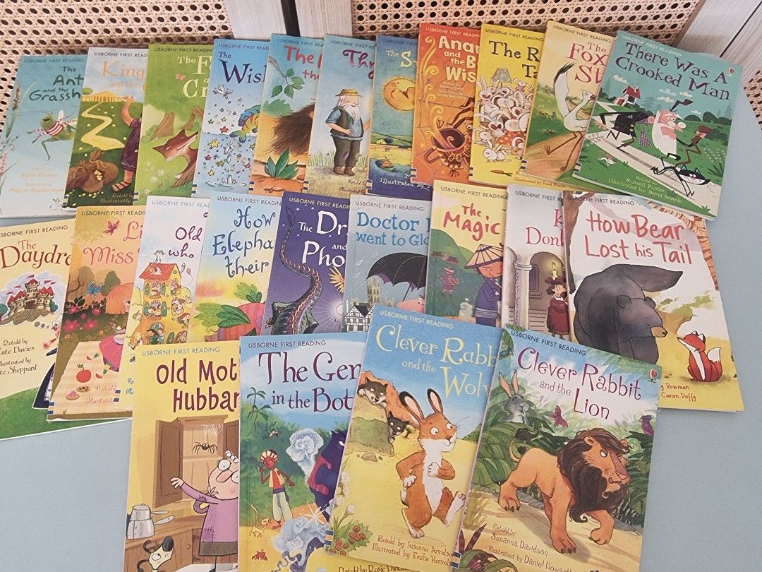 Reading books set usborne first reading Usborne My First Reading