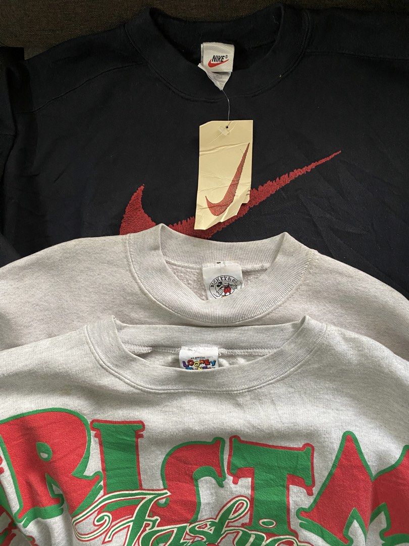Combo (Category: Tshirts & Polo Shirts) located in Kuala Langat. Submitted by anjongkarela (Listing ID 1446233642, Image 3). Description: Mickey size L Nike xl Loneey tune xl Condition like new.
