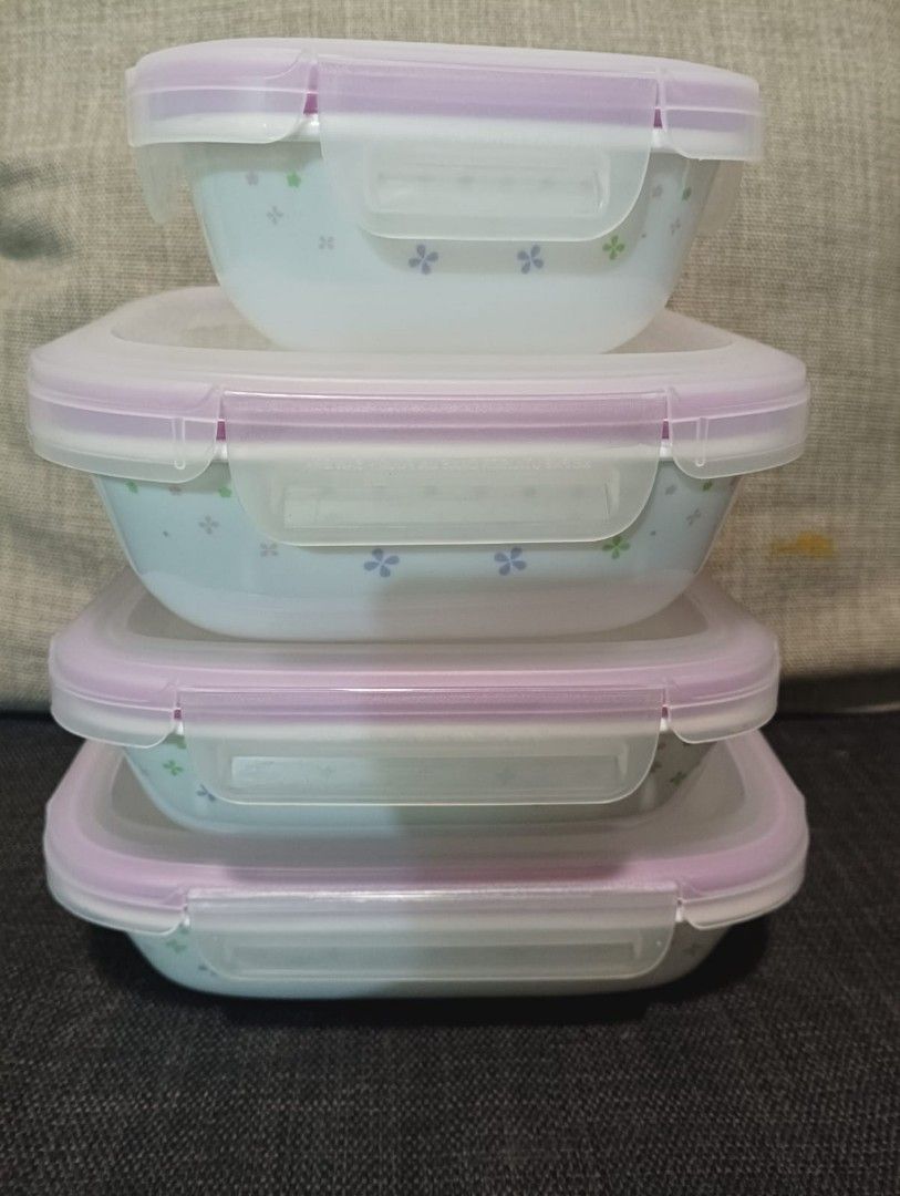 Corelle snapware 4 pcs set493548745869895681