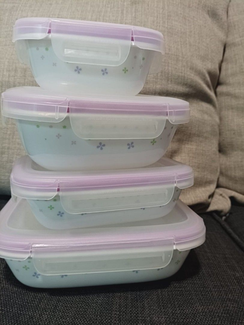 Corelle snapware 4 pcs set