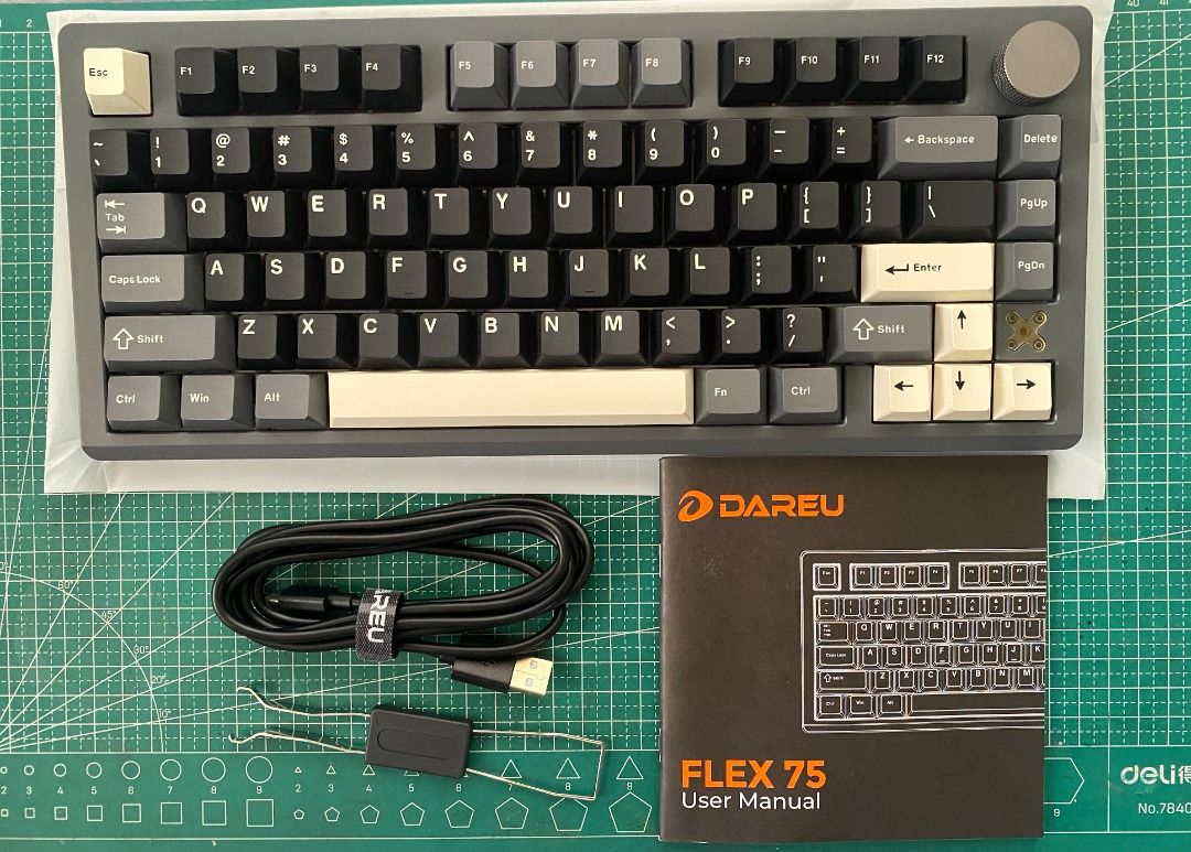 DAREU FLEX 75 Mechanical Keyboard Computer Tri-mode (Brand New/Below SRP) (Category: Computer Keyboard) located in Pila. Submitted by driftndrape (Listing ID 1446255318, Image 1). Description: ✅Keyboard (Brand New/Below SRP) 📍Pila or Los Baños, Laguna | PH 📦LBC, JnT, Lalamove (Shipping fee starts at 51 pesos).