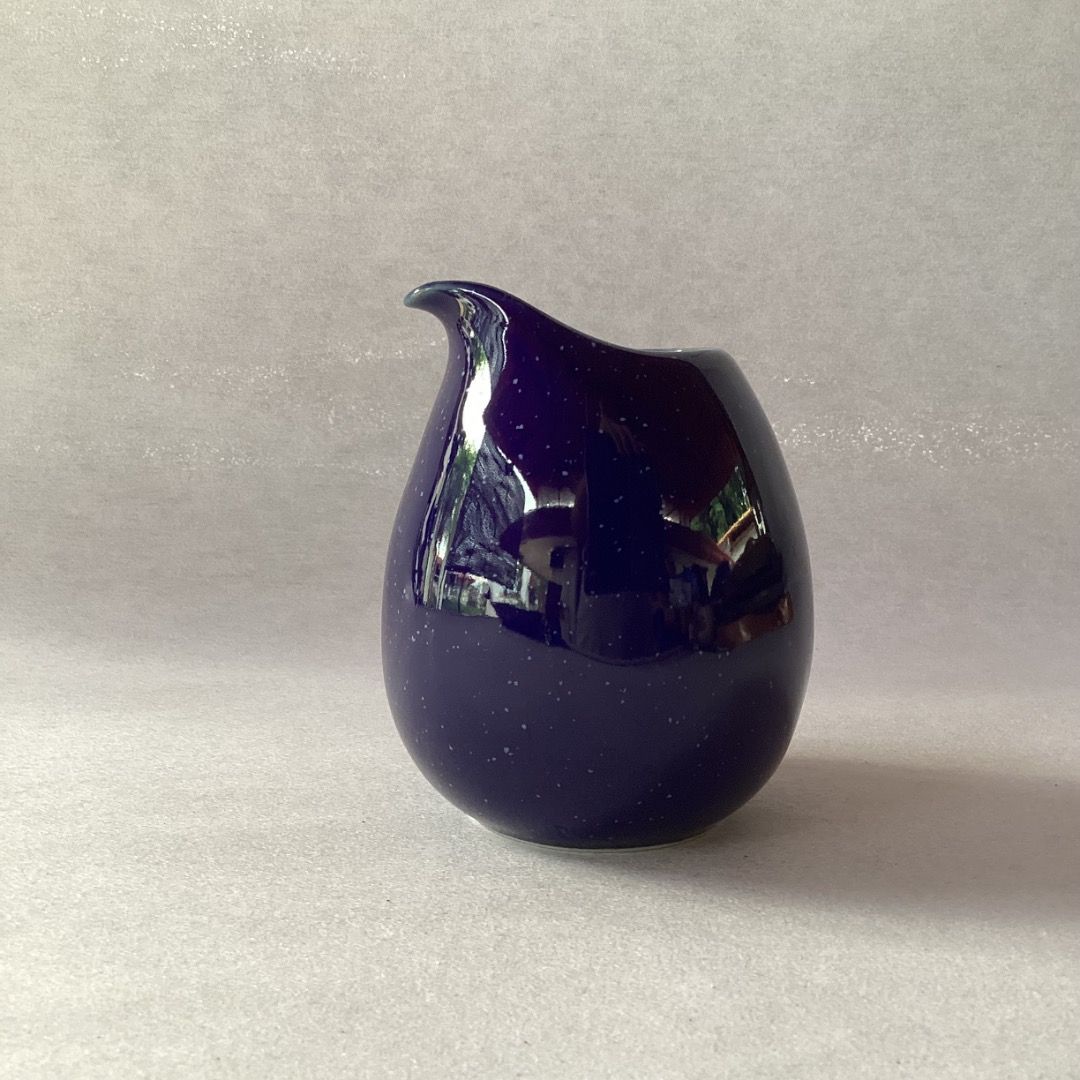 Dark Blue Speckled Ceramic Creamer Pitcher (Category: Pitchers & Dispensers) located in Davao. Submitted by eclectic1925 (Listing ID 1446336239, Image 2). Description: Php220 Deep Blue Speckled Ceramic Jug *last pic for price reference only H: 4 inches L: 3.5 inches Please REVIEW PHOTOS We use 100% repurposed packaging materials SF starts at Php70 via Flash Express First to pay.