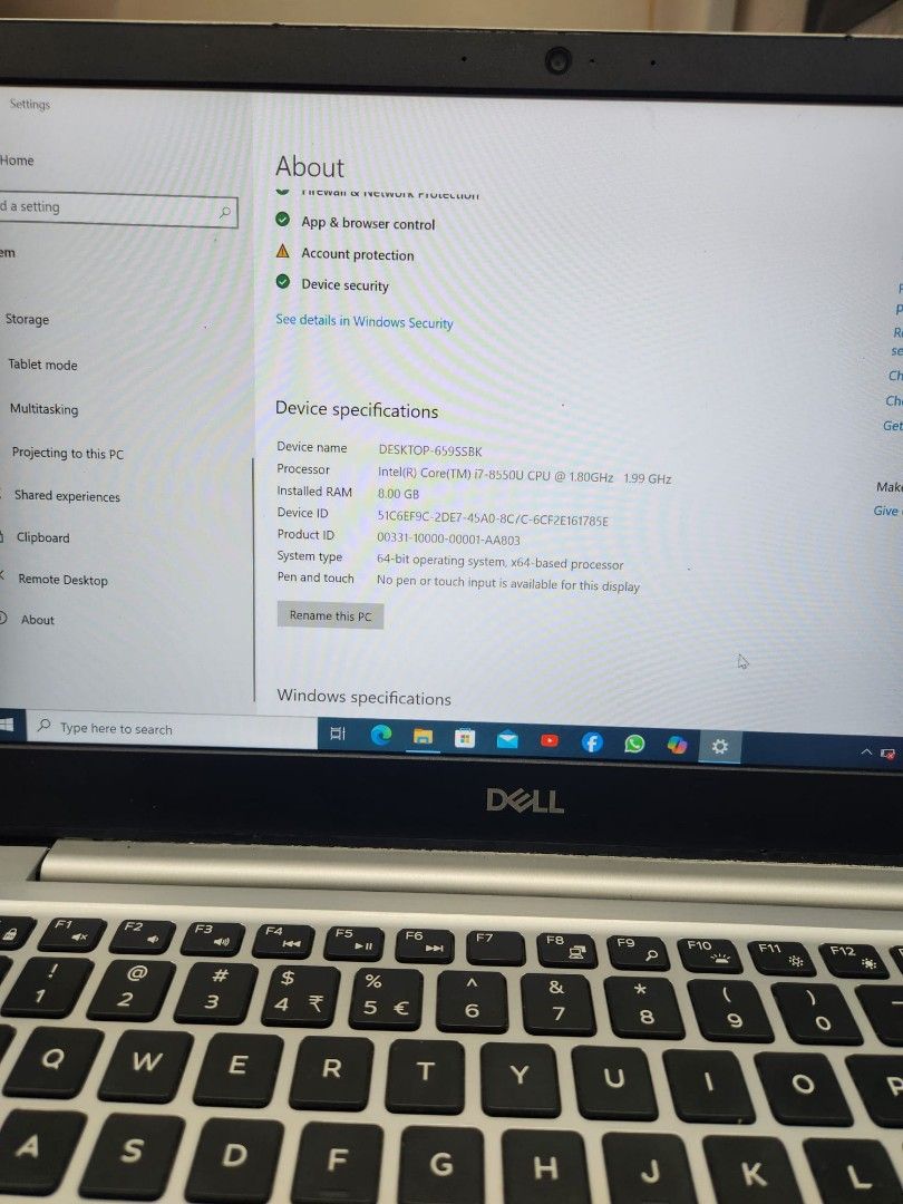 Dell Laptop Intel Core i7493598087557294084