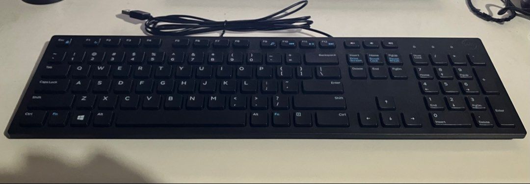 Dell USB Wired Keyboard (Category: Computer Keyboard) located in Paranaque City. Submitted by chkdsk404 (Listing ID 1446336796, Image 1). Description: Wired USB Keyboard.