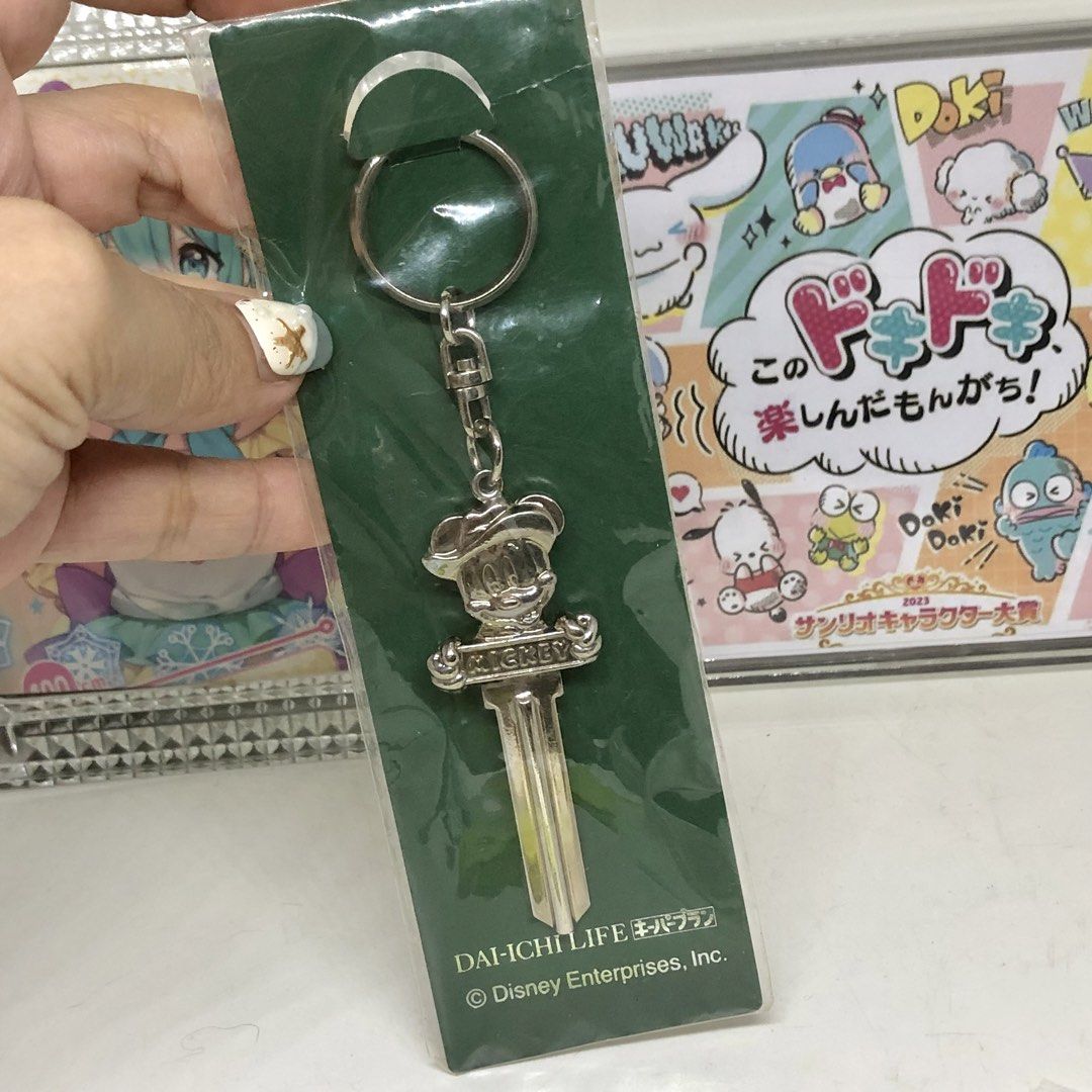 DISNEY MICKEY MOUSE METAL KEYCHAIN (Category: Character Goods) located in Quezon City. Submitted by kitsune.treasures (Listing ID 1446298500, Image 1). Description: *First to pay policy! *1 day reservation only. Failure to pay on time, auto cancel. 📍Quezon City * MOD: J&T | Lalamove * MOP: GCASH | BPI 📦ON HAND AND READY TO SHIP CONDITION: WHAT YOU SEE IS WHAT YOU GET. Dimensions: Kindly check the photos for the actual measurements. Please check
