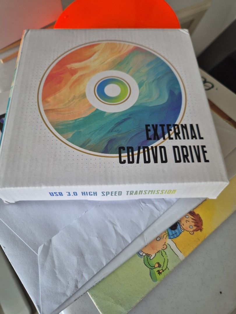 External CD/DVD Drive USB 3.0 High Speed Transmission