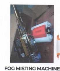 Fog Misting Machine (Category: Other Home Appliances) located in Caloocan City. Submitted by fr4nchesca (Listing ID 1446226890, Image 1). Description: - Battery-operated fog misting machine - Features white and red tanks - Visible wires and tubing - Ideal for creating atmospheric effects - Ready for a new owner.