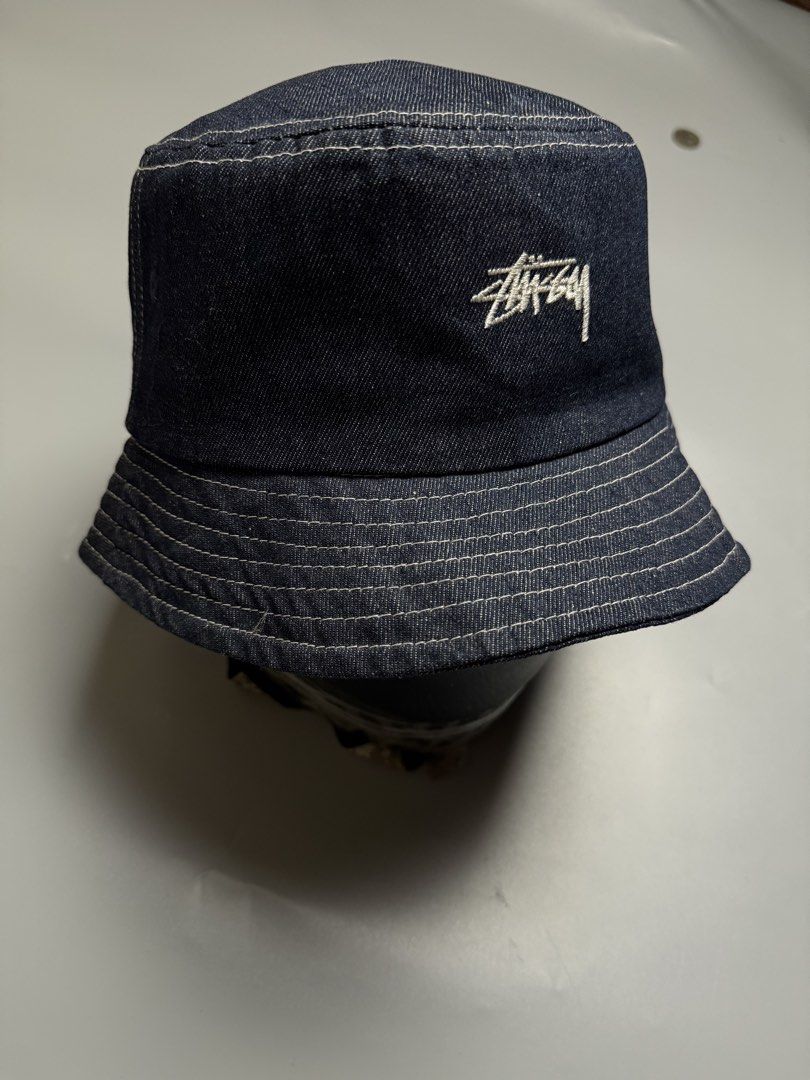 FOR SALE AUTHENTIC STUSSY DENIM (Category: Caps & Hats) located in Taguig. Submitted by thasmallph (Listing ID 1446335838, Image 3). Description: Authentic legit Excellent condition No issue Size large .