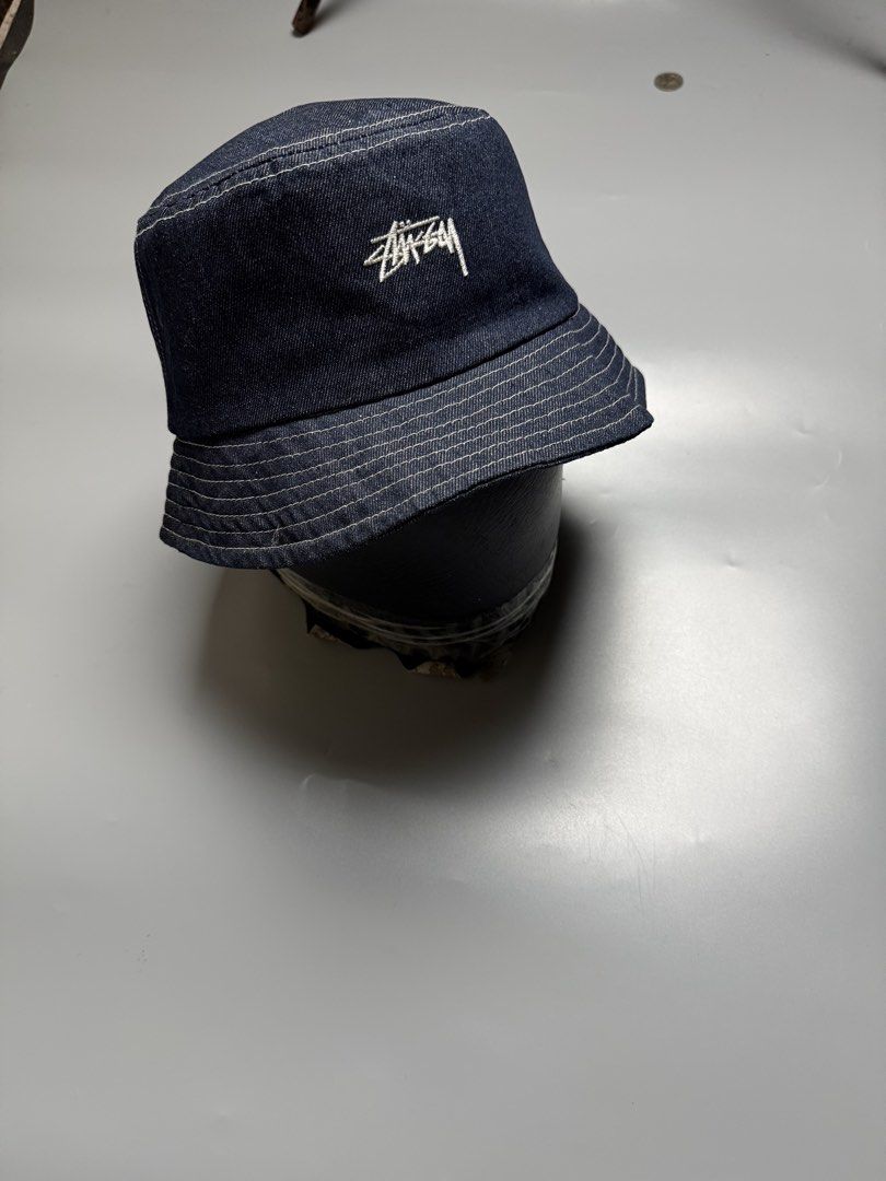 FOR SALE AUTHENTIC STUSSY DENIM (Category: Caps & Hats) located in Taguig. Submitted by thasmallph (Listing ID 1446335838, Image 2). Description: Authentic legit Excellent condition No issue Size large .