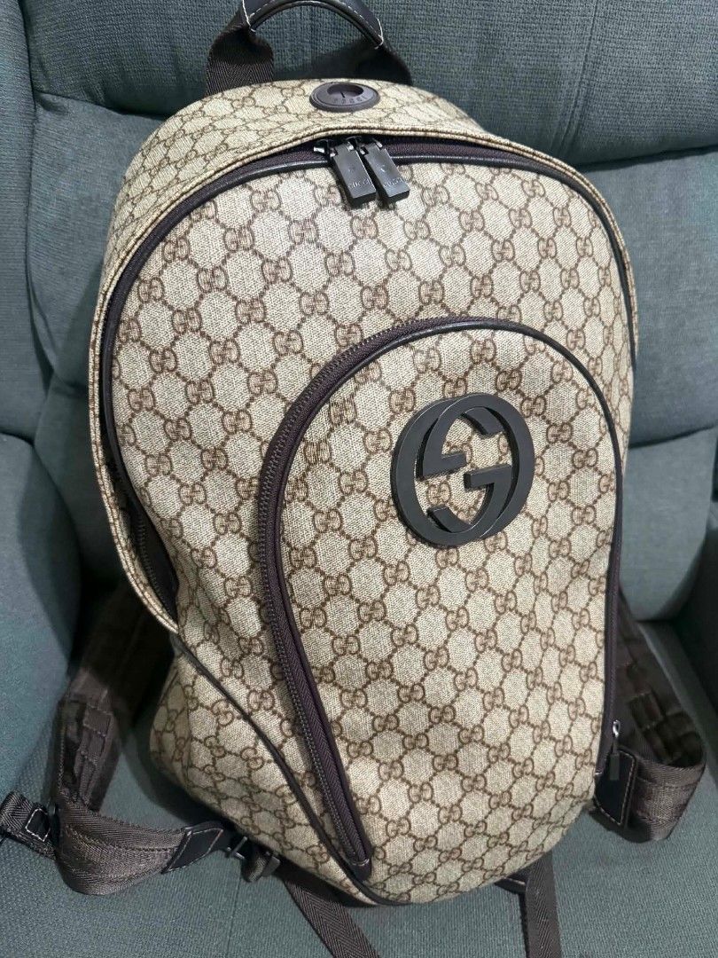 GG Sup Backpack (Category: Backpacks) located in Quezon City. Submitted by luxxechic (Listing ID 1441171946, Image 1). Description: coded GG under zip pure lesther looks new no issue japan preloved actual photo posted mop: gcash.
