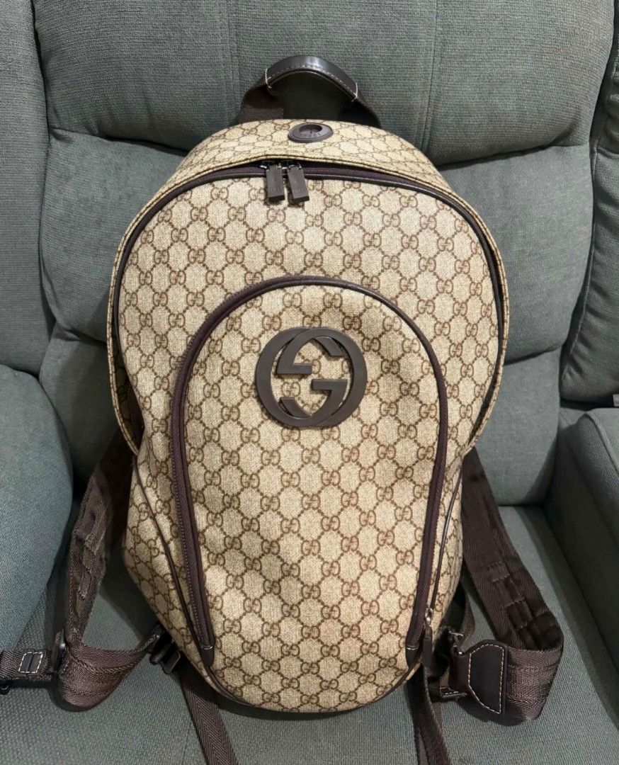 GG Sup Backpack (Category: Backpacks) located in Quezon City. Submitted by luxxechic (Listing ID 1441171946, Image 2). Description: coded GG under zip pure lesther looks new no issue japan preloved actual photo posted mop: gcash.