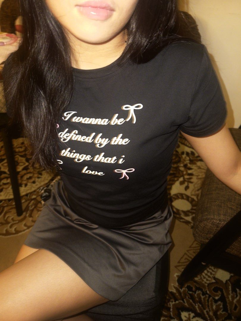 girl almighty baby tee (Category: Shirts) located in Taytay. Submitted by beebopbelly (Listing ID 1446303718, Image 2). Description: ℬ size large (can fit s-m) ℬ no issues ℬ lightly used loc: taytay, rizal mop: gcash / bank transfer mod: lalamove.