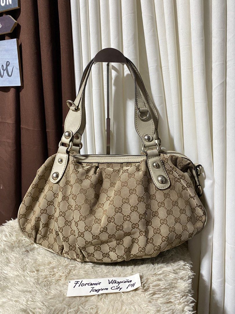 Gucci (Category: Luxury Apparel) located in Tagum. Submitted by amarasluxbag (Listing ID 1446293322, Image 3). Description: With sign of use Good condition .