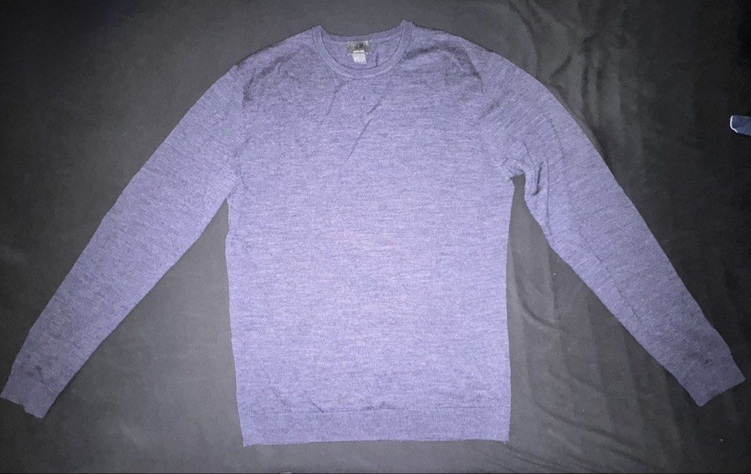 H&M Merino Wool Crew Neck Sweater (Category: Coats, Jackets and Outerwear) located in Taguig. Submitted by crossmill23 (Listing ID 1446329964, Image 1). Description: - H&M Merino Wool Sweater - Classic Crew Neck & Long Sleeves - Simple, Versatile Design - Ideal for Layering or Standalone Wear - Comfortable and Warm - Perfect for Everyday Use - RFS: Outgrown.