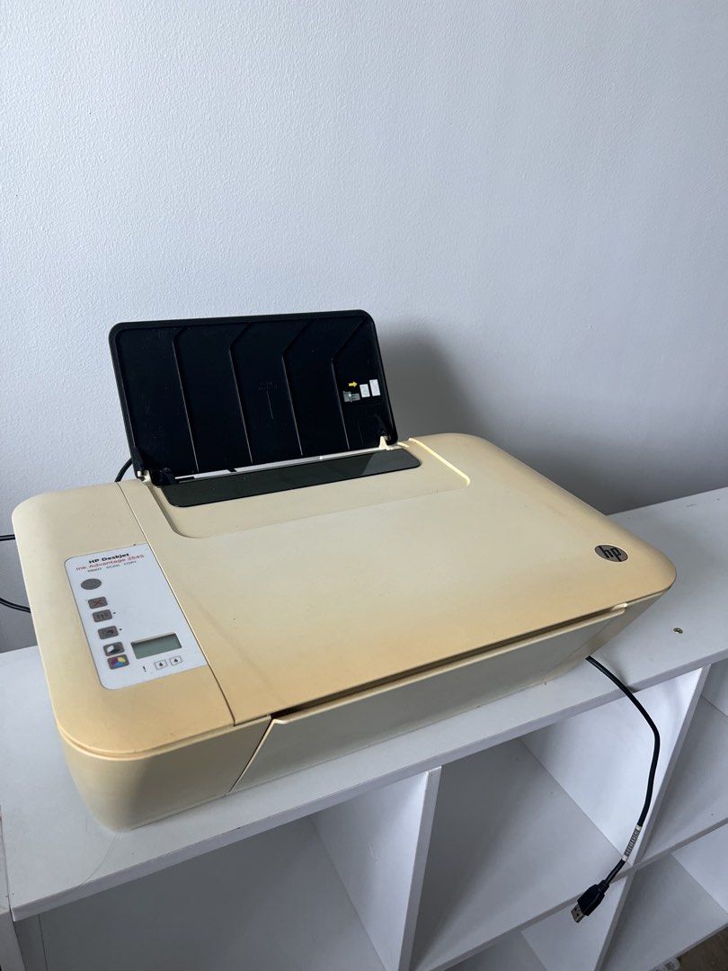 HP Deskjet Ink Advantage 2545 Printer (Category: Printers, Scanners & Copiers) located in Makati City. Submitted by shujiscloset (Listing ID 1446251860, Image 1). Description: - HP Deskjet Ink Advantage 2545 All-in-One Printer - Functions: Print, Scan, Copy - Features: Displays ink levels - Includes: Power cable - Condition: Tested and working.