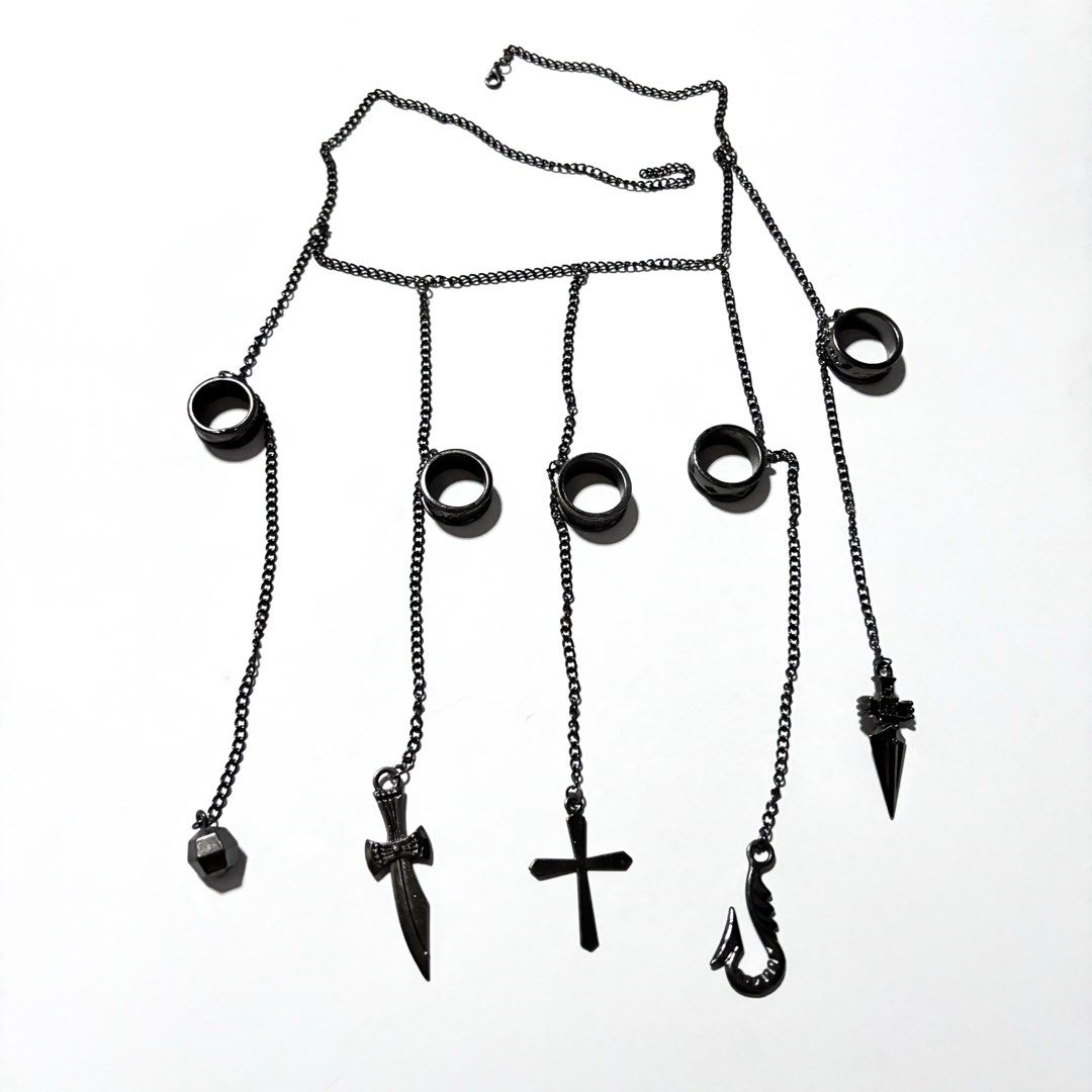 HXH KURAPIKA CHAINS (Category: Character Goods) located in Manila. Submitted by akistrxwberry (Listing ID 1446268069, Image 1). Description: 🛒 WTS/LFB | HXH KURAPIKA CHAINS ・ ⭑ ╭ ︰ #AkiAvailable ⁀ ⊹ ₊ “ 🧾: ₱100 | Onhand ✅ ✦ DM to claim ✦ No to sensi ❌ ✦ 5 days DOP | PAYO ✅ ✦ MOP: Gcash | MOD: J&T.