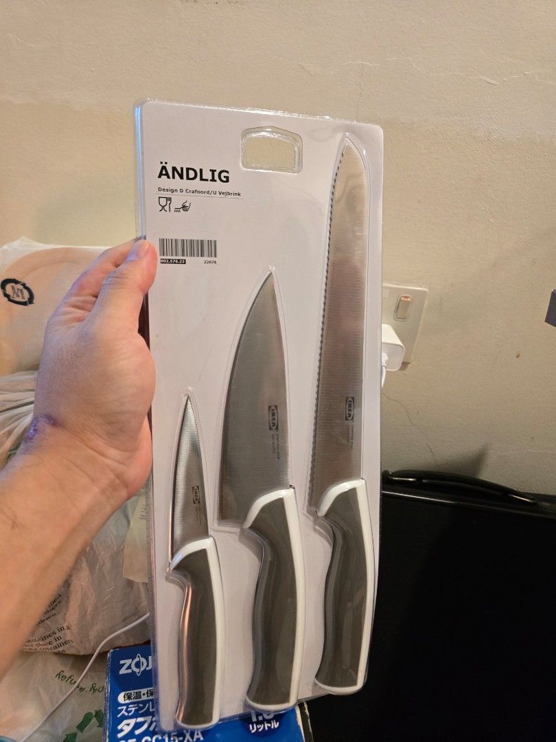 IKEA ÄNDLIG Knife Set - 3 Piece