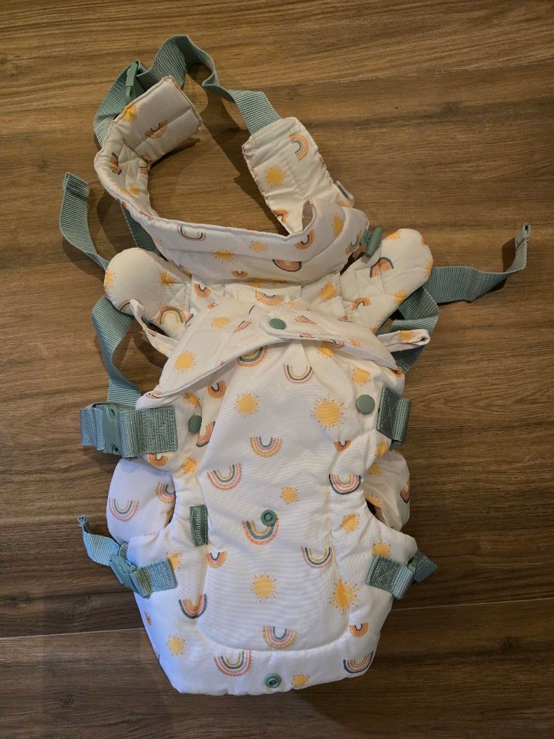 Infantino 4 in 1 carrier (Category: Carriers & Slings) located in Paranaque City. Submitted by preloveskae (Listing ID 1446173854, Image 1). Description: brandnew. unused no box. removed tag. plus shipping fee lalamove ready onhand 1500 php only baby company still selling it for 3,000 php.