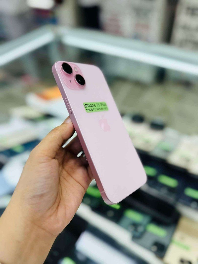 Iphone 15 Plus 128gb 94bh ntc approved with one small dent (Category: iPhone 15 Series) located in San Juan City. Submitted by najihahtelecomshop2018 (Listing ID 1446234409, Image 1). Description: Legit Store | Original unit FOR SALE | TRADE / SWAP ▫️INSTALLMENT thru: 🔸Credit Card (straight / installment) 🔸Ggives / Gcredit + 6% interest 🔸Spay Later + 6% interest (RFS: Buy and Sell any kinds of Gadgets) Description: iPhone 15 Plus 128gb ( other