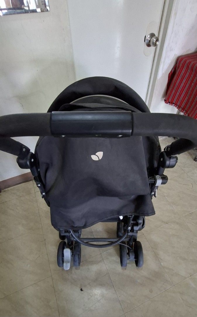 Joie Stroller! (Category: Strollers) located in Makati City. Submitted by reneodilon (Listing ID 1446195884, Image 2). Description: - Joie stroller in black and grey - Canopy included for sun protection - Effortless to maneuver, making outings a breeze - Conveniently folds for easy storage - Ideal for everyday use and travel - Looking for a new loving home! - Delivery c/o buyer - Pay thru G Cash .