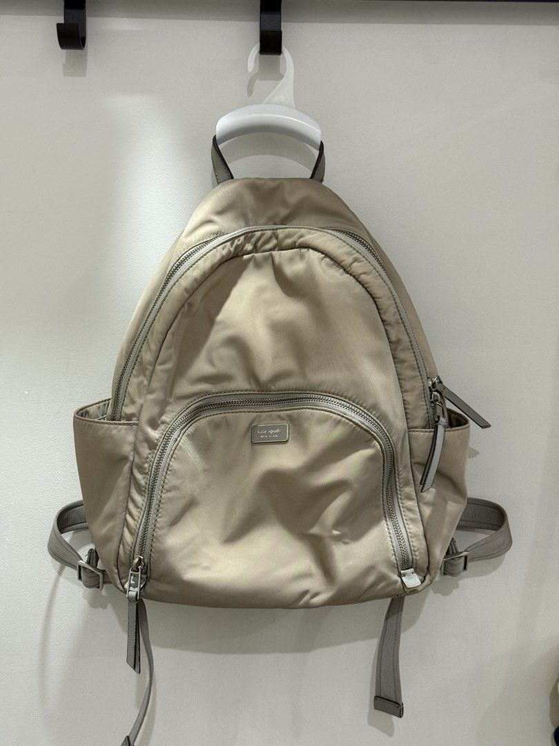 Kate Spade New York Dawn Backpack (Category: Backpacks) located in San Juan City. Submitted by beyondtherack (Listing ID 1446326188, Image 1). Description: Well Used with Flaws Check other photos for flaws Can lower the price if buying 2 or more items Mode of Delivery: Lalamove, Grab, JNT Mode of Payment: Bank Transfer, Gcash.