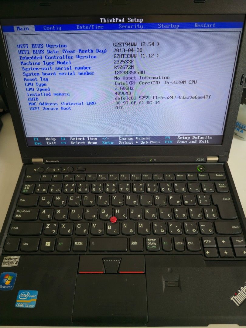 Lenovo ThinkPad X230 Laptop494010604413276164