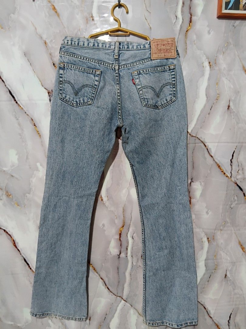 LEVI'S 599 BLUE JEANS W30 L38 (Category: Jeans) located in General Mariano Alvarez. Submitted by adonid (Listing ID 1446168969, Image 2). Description: ORIGINAL LEVI'S 599 BLUE JEANS GOOD CONDITION NORMAL SIGN OF USAGE ONLY NO ISSUE W30 L38 600 GMA CAVITE.