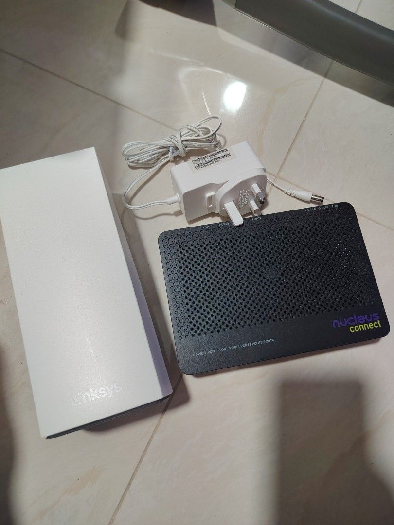 Linksys Nucleus Connect Router with Power Adapter