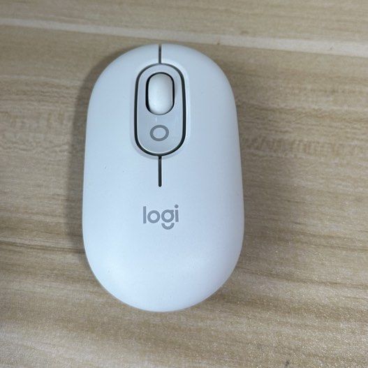 Logi POP Mouse White Bluetooth Wireless