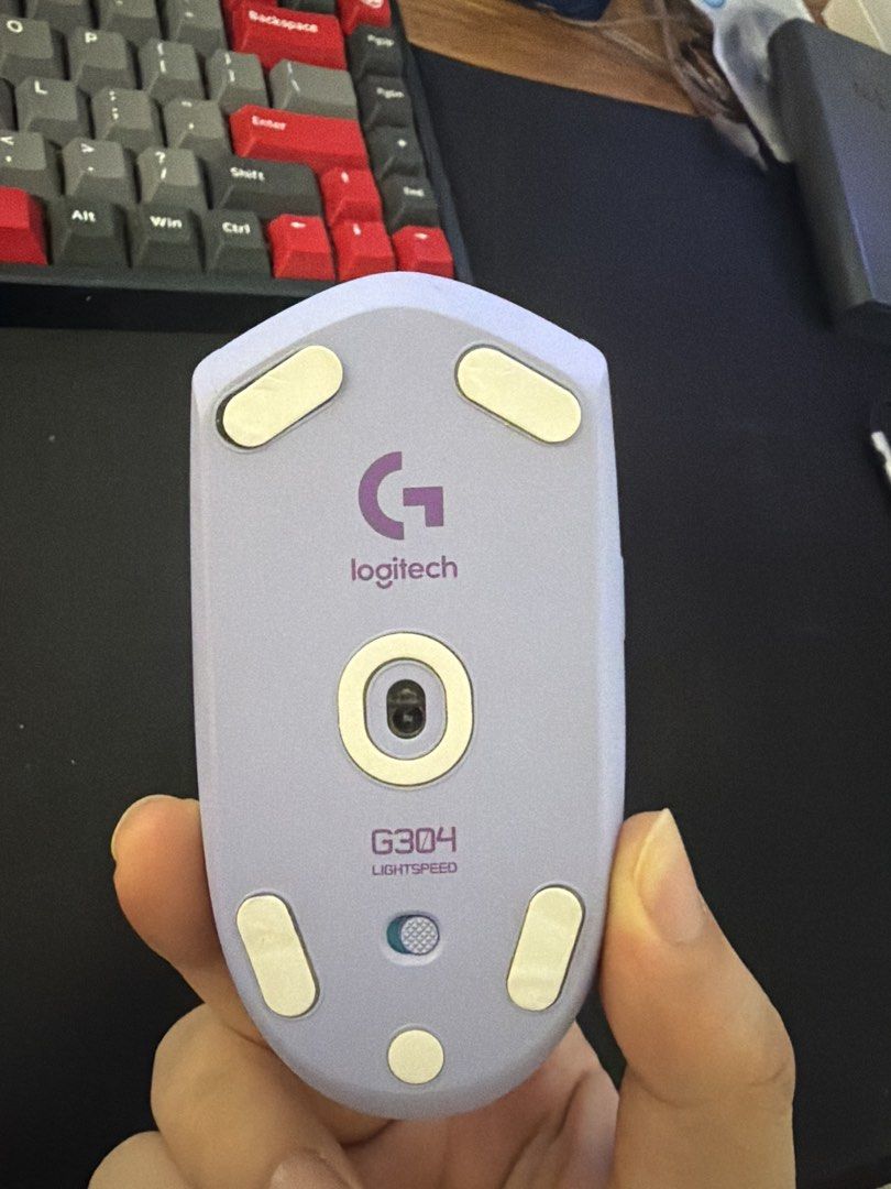 Logitech G304 Lightspeed Wireless Gaming Mouse Purple493734637843271681