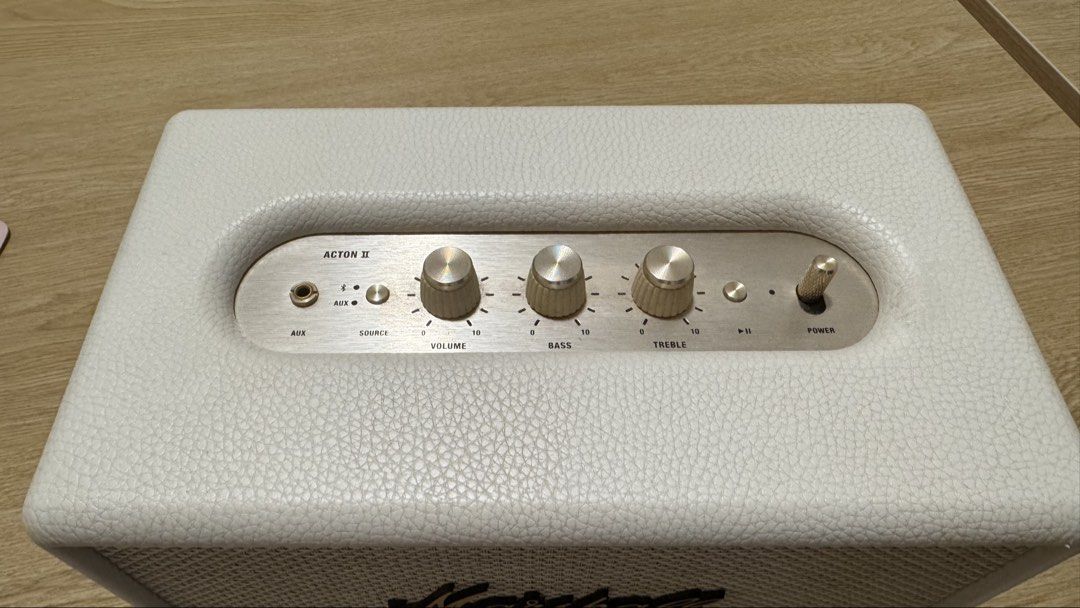 Marshall Acton II Bluetooth Speaker - White493981822459596801