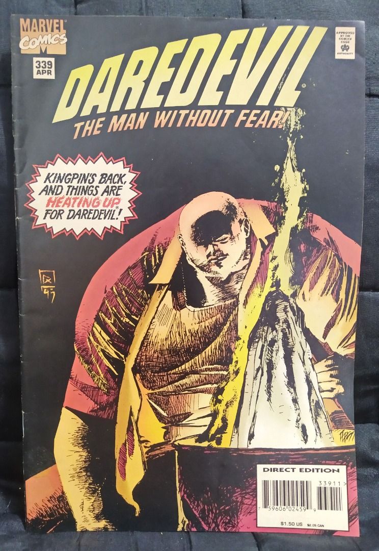 Marvel Comics DAREDEVIL #339-340 (1995) (Category: Comics & Manga) located in Manila. Submitted by ace.hobbies (Listing ID 1446325172, Image 3). Description: 🏷️ Item for Sale Marvel Comics DAREDEVIL #339-340 (1995) 🔎 Item Description: - Released by Marvel Comics April-May 1995 📸📦 Picture of actual items..