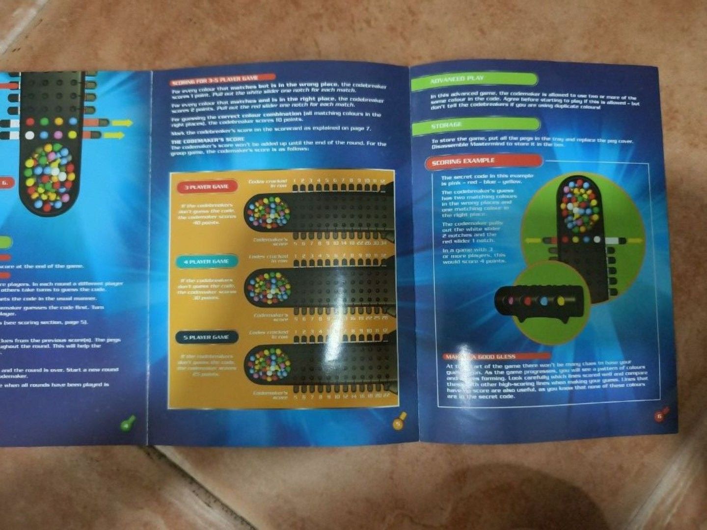 Mastermind Classic Code Cracking Game (Category: Board Games & Puzzles) located in Singapore. Submitted by stevieg17 (Listing ID 1446172449, Image 4). Description: - Classic Mastermind code-breaking game - Suitable for 2-5 players - Challenge to break the code in fewest guesses - Promotes strategic thinking and problem-solving - Perfect for family game nights - All pieces and instructions included.