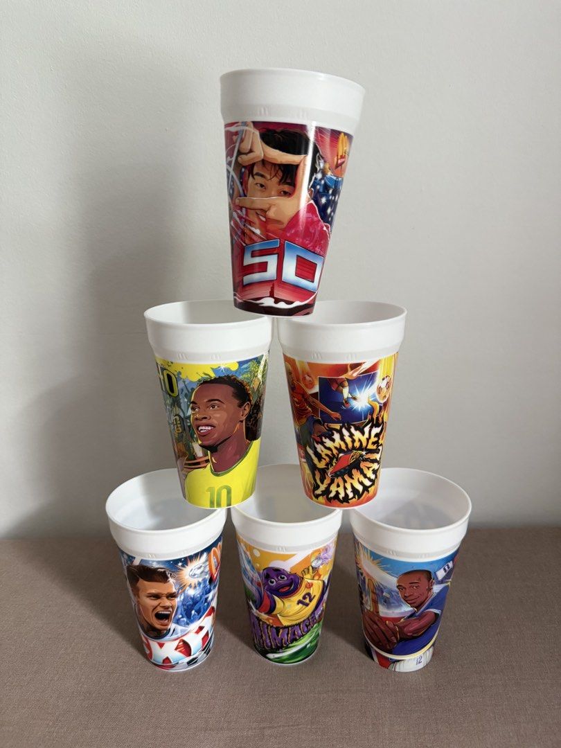 McDonald’s World Cup 2026 Cups (Full Set of 6)