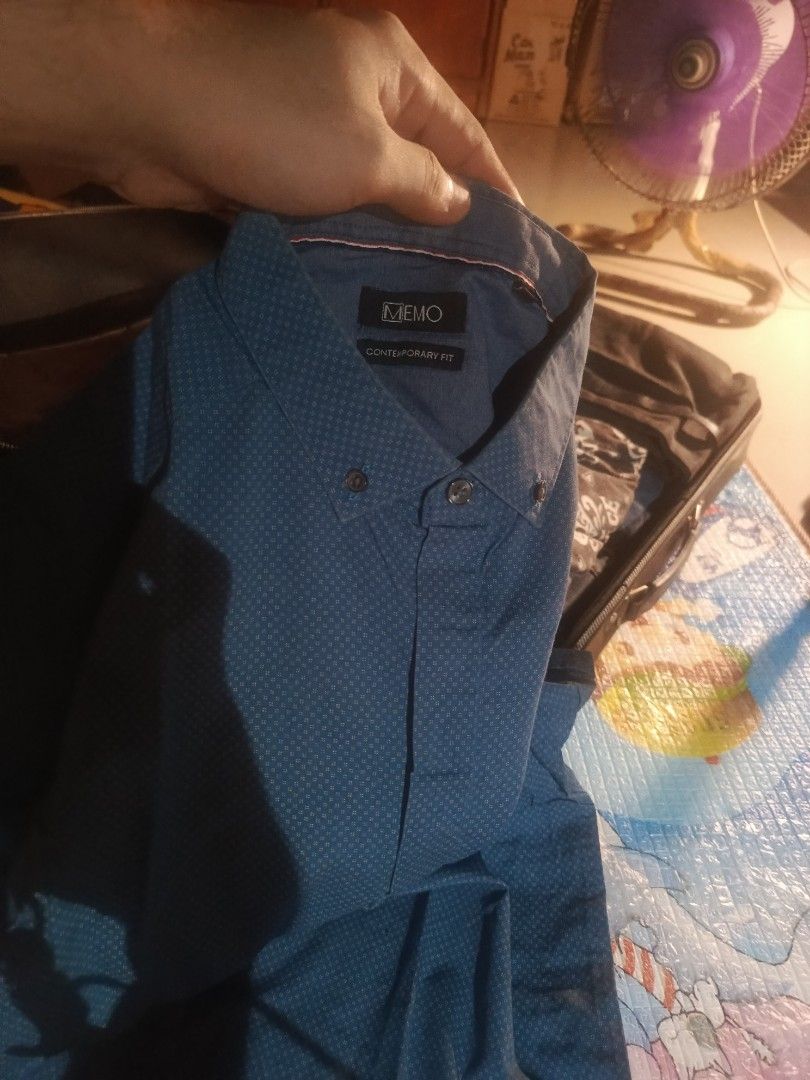 Memo Polo Shirt for Men (Category: Tshirts & Polo Shirts ) located in Aparri. Submitted by jackdeclutter1111 (Listing ID 1446241580, Image 2). Description: See photo as reference. Fits S to M Authentic 💯.
