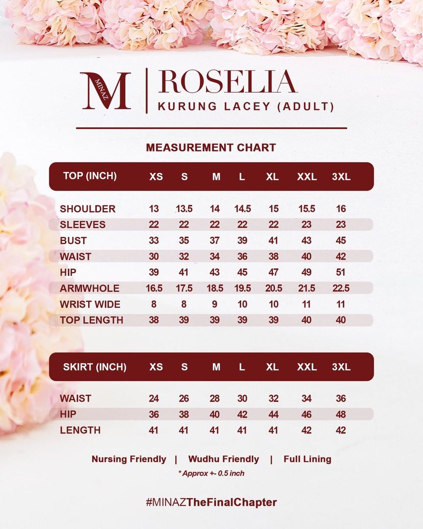 Minaz Roselia Kurung (Category: Baju Kurung & sets) located in Georgetown. Submitted by bunga501 (Listing ID 1446269977, Image 2). Description: RM150 dfod Condition cun .