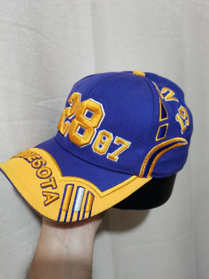 Minnesota Vikings Cap (Category: Caps & Hats) located in General Santos City (Dadiangas). Submitted by capitenyo (Listing ID 1446258184, Image 3). Description: Minnesota Vikings cap Size - one size fits all best fit small to Medium Materials - Polyester Color rate - 9/10 Condition - No issues or any damages.